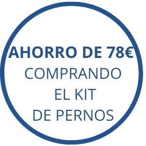 importante ahorro al comprar el kit de postes de fibra de vidrio whitepost de FGM