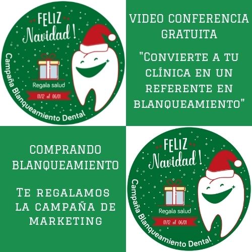 TE CREAMOS UNA CAMPAÑA PARA NAVIDAD POR LA COMPRA DE BLANQUEAMIENTO