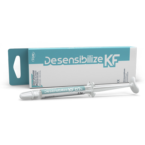 DESENSIBILIZANTE DENTAL PARA APLICAR EL PACIENTE DURANTE EL BLANQUEAMIENTO CASERO DESENSIBILIZE KF 0,2% 