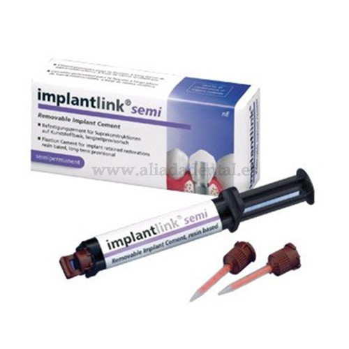 IMPLANTLINK SEMI CLASSIC CEMENTO DUAL PROVISIONAL FUERZA NORMAL (75 N)