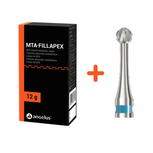 OFERTA CEMENTO OBTURADOR ENDO MTA FILLAPEX 12GR. + REGALO FRESA BOLA BAJA VIBRACION