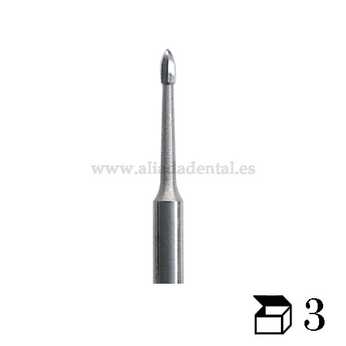 FRESA PERIODONCIA CARBURO TC758 CONTRA-ANGULO LARGO DIAMETRO 012