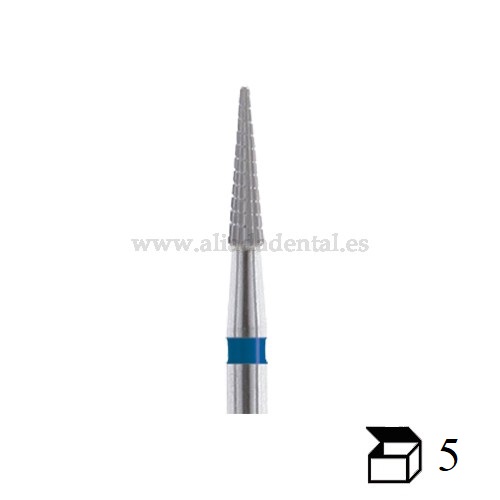 EDENTA FRESA TURBINA DENTADO CRUZADO DE ACABADO RAPIDO TC134S MULTILAMINAS 8 FILOS DIAMETRO 014