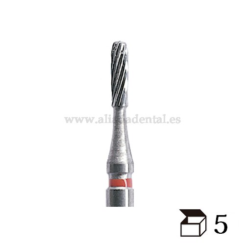 EDENTA FRESA TURBINA DE ACABADO TC47L MULTILAMINAS 12 FILOS DIAMETRO 010