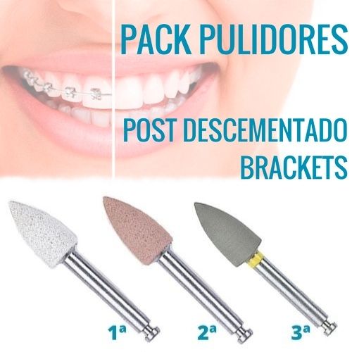 Pack pulidores para después del descementado de brackets