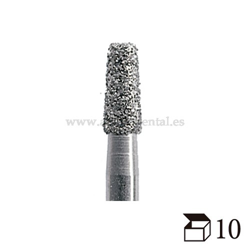 EDENTA FRESA DIAMANTE TURBINA 845KR CONO CANTO REDONDEADO GRANO MEDIO DIAMETRO  25