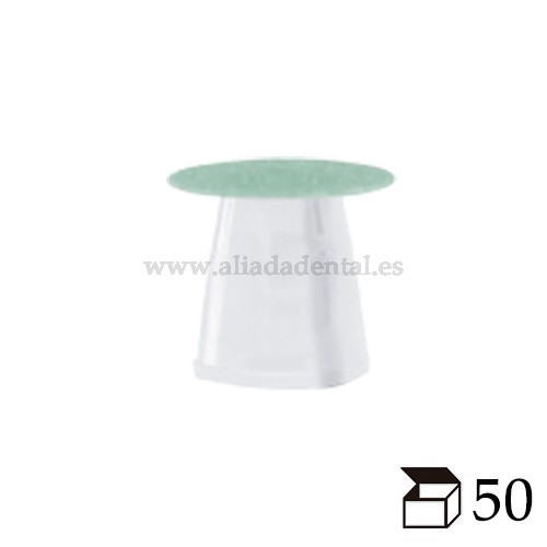 EDENTA REPOSICION DISCOS FLEXI-SNAP 8 MM GRANO GRUESO VERDE