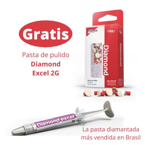 DISCOS DE FIELTRO DIAMOND 🎁 CON PASTA DE PULIDO DIAMANTADA DE REGALO