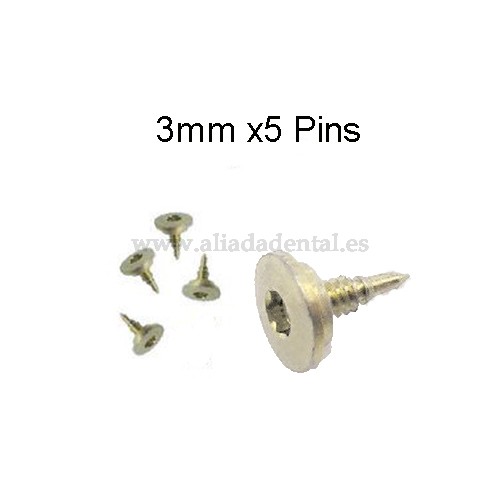 TI-PIN 3MM (5 UNI.)