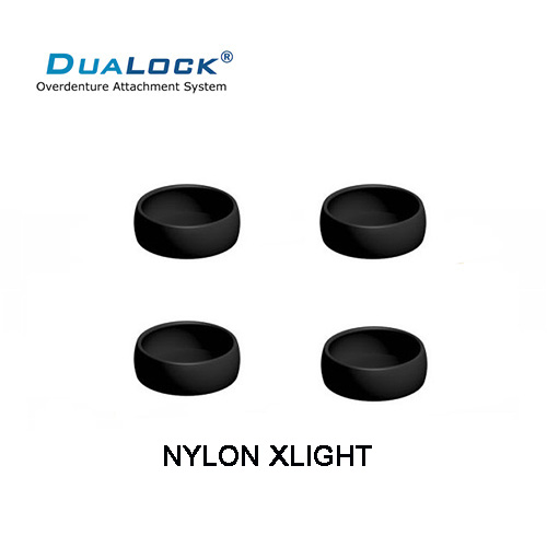 GOMAS COMPATIBLES CON LOCATOR® DUALOCK® REPOSICION BOTON RETENCION NEGRO EN NYLON XLIGHT RETENCION 2 LIBRAS