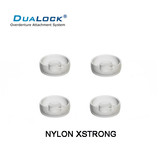 GOMAS COMPATIBLES CON LOCATOR® DUALOCK® REPOSICION BOTON RETENCION TRANSPARENTE EN NYLON XSTRONG RETENCION 2,5 KILOS