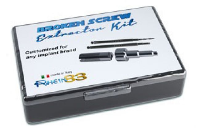 KIT DE EXTRACCION TORNILLOS ROTOS IMPLANTES DENTALES