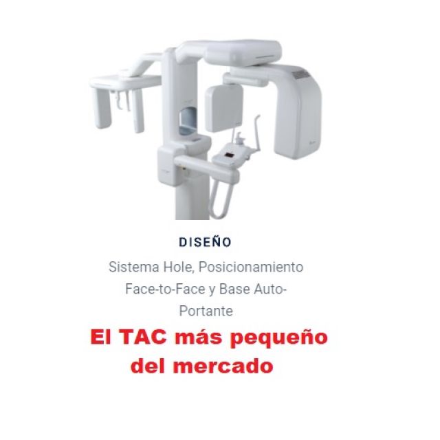 TAC 3D CBCT, Panorámico y Cefalometría - Genoray Papaya 3D Plus